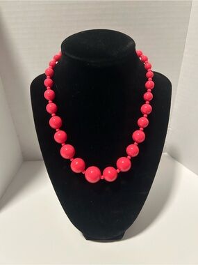 Pink Beaded Necklace - Women Jewelry